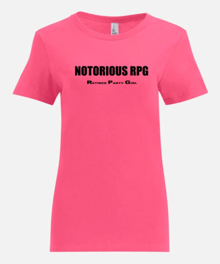 Noveltees Shop - Notorious RPG (Retired Party Girl)